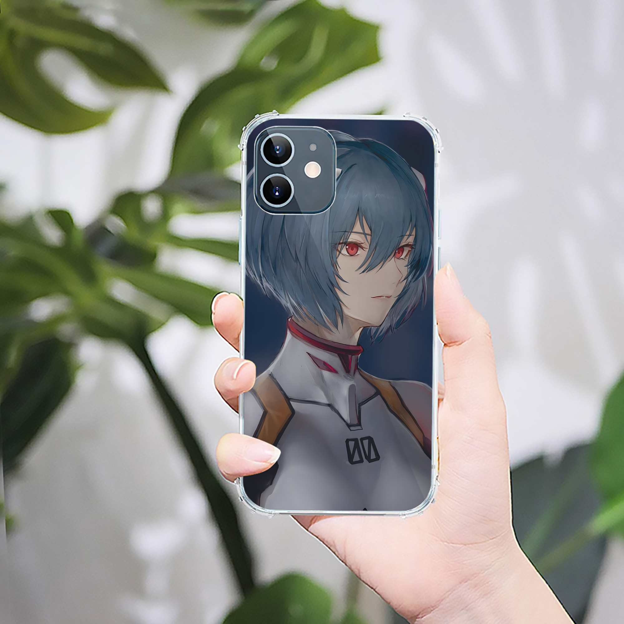 （画像用） EVA 新世紀エヴァンゲリオン 【iPhone 12シリーズ対応】透明スマホケース（クリアソフトケース）